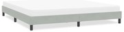 vidaXL Estrutura de cama sem colchão 200x210 cm veludo cinzento-claro