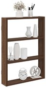 vidaXL Prateleira parede 43x9x60 cm deriv. madeira carvalho castanho