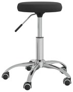 vidaXL Banco de massagens veludo preto