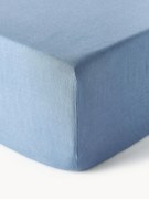 Lençol em linho lavado com elástico boxspring Airy