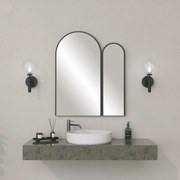Espelho Decorativo Classe – Preto – 60x73 cm