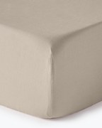 Lençol em linho lavado com elástico boxspring Airy