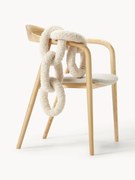 Almofada em teddy com aspeto de corrente Dotty
