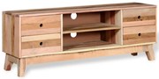 vidaXL Móvel de TV madeira recuperada maciça