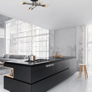 Chandelier Exhaust – Preto – 67 x 67 cm