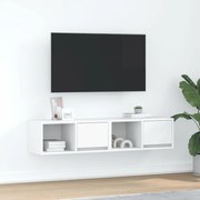 vidaXL Móveis de TV 2 pcs 60x31x25,5 cm deriv. madeira branco