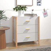 vidaXL Aparador 62x38x70 cm derivados de madeira branco