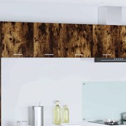 vidaXL Armário suspenso com porta Carvalho Defumado 80 x 31 x 40 cm