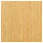 Tampo de mesa 80x80x2,5 cm bambu