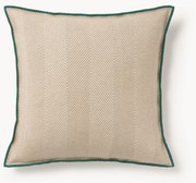 Capa de almofada com padrão espinha de peixe Agatha