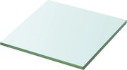 vidaXL Prateleira de vidro 20x20 cm transparente