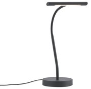 Candeeiro de mesa Art Deco preto incluindo LED - Tableau