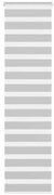 vidaXL Cortina de zebra 60x230 cm largura do tecido 55,9 cm poliéster