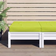 vidaXL Almofadão p/ paletes tecido oxford verde brilhante
