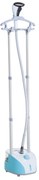 HOMCOM Ferro de Engomar Vertical Depósito 2L 1950W e Temperatura Ajustável em 11 Níveis 24x35x47,5-122,5 cm Azul e Branco
