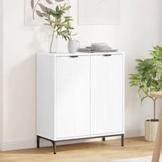 vidaXL Buffet Branco 69.5 x 33 x 82 cm Madeira processada