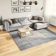 vidaXL Tapete shaggy de pelo alto PAMPLONA 240x240 cm azul