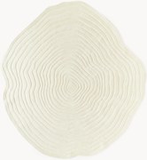 Tapete em lã artesanal com forma orgânica Niria