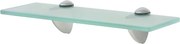 vidaXL Prateleira flutuante vidro 30x10 cm 8 mm