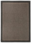 vidaXL Tapete de tecido plano para exterior 200x280 cm castanho-escuro