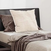 vidaXL Almofada com travesseiro Branco 60 x 70 cm Pena