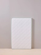 Colchão antiácaros em espuma, com tratamento Bi-ome NTL®, para cama evolutiva 90x140/170/190cm branco claro liso