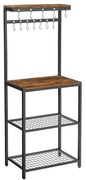 Kitchen Storage Unit, Shelf Organiser and Baker's Rack with