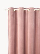 Cortinas em veludo com ilhós Rush, 2 uni.