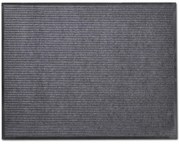 Tapete cinzento para porta em PVC 90 x 120 cm