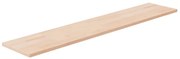 vidaXL Prateleira 100x20x1,5 cm carvalho maciço não tratado