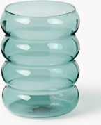 Copos em vidro borossilicato artesanais Bubbly, conjunto de 4