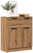vidaXL Aparador 60x30x70 cm derivados de madeira carvalho artisiano