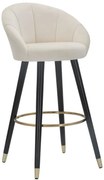 BANCO BAR CREME PRAGA 55X56X104 CM