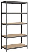 Estantes de garagem SONGMICS cinza 200 x 100 x 50 cm GLR050G01