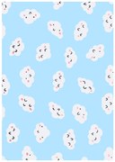 vidaXL Tapete estampado 160x230 cm tecido multicor