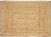 vidaXL Tapete artesanal em juta natural 160x230 cm