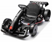 Kart elétrico para Crianças 24V, Assento desportivo com função Drift Preto