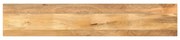 vidaXL Tampo de mesa retangular 160x20x3,8 cm mangueira maciça