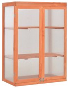 vidaXL Estufa em madeira 75x47x109 cm