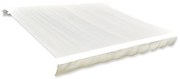 vidaXL Lona para toldo creme 500x300 cm