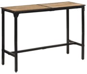 Mesa de bar 150x55x107 cm madeira de mangueira áspera maciça