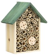 314813 vidaXL Insect Hotels 2 pcs 23x14x29 cm Solid Firwood