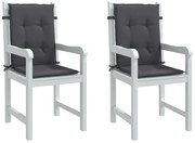 Almofadões lombares p/ cadeiras 2pcs 100x50x4cm mesclado tecido