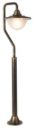 Lanterna de exterior clássica ouro antigo 100 cm IP44 - Bruges Clássico / Antigo