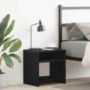 vidaXL Mesa de cabeceira 40x30x40 cm deriv. de madeira carvalho preto