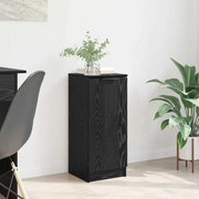 vidaXL Buffet Carvalho Preto 30 x 30 x 70 cm Madeira processada
