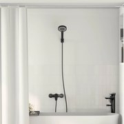 vidaXL Conjunto de Cabeça de Chuveiro Preto G 1 / 2 polegadas