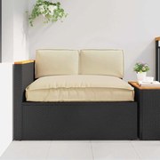 vidaXL Conjunto de Almofadas para Palete com travesseiro 3 pcs Bege