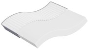 vidaXL Colchão de espuma médio suave 200x200 cm
