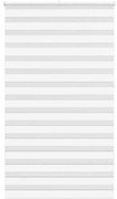 vidaXL Cortina de zebra 120x230 cm largura do tecido 115,9cm poliéster